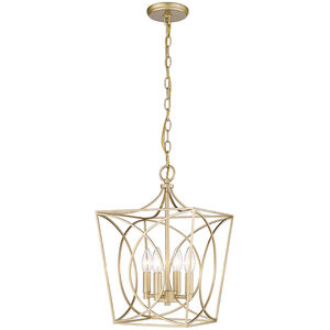 Tracy 4 Light 12.00 inch Pendant